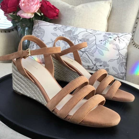 cole haan jasmine espadrille wedge sandal